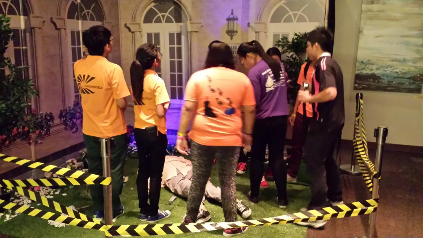 I Know Who Killed You Last Halloween — the live murder-mystery event